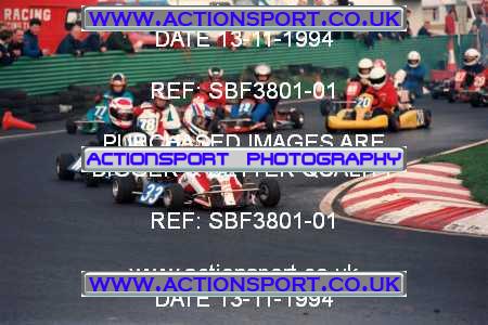 Photo: SBF3801-01 ActionSport Photography 13/11/1994 Yorkshire Kart Club - Wombwell  _5_JuniorCombined #9990