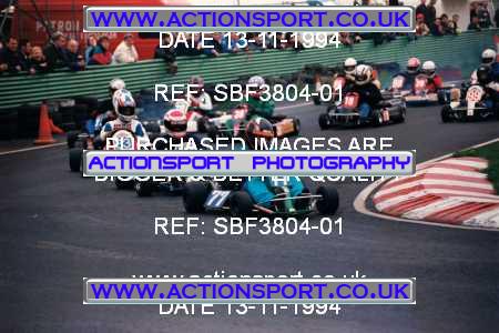 Photo: SBF3804-01 ActionSport Photography 13/11/1994 Yorkshire Kart Club - Wombwell  _5_JuniorCombined #9990