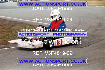 Photo: V3F4819-09 ActionSport Photography 23/03/1996 Camberley Kart Club - Blackbushe _4_SeniorTKM #9