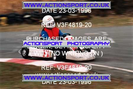 Photo: V3F4819-20 ActionSport Photography 23/03/1996 Camberley Kart Club - Blackbushe _4_SeniorTKM #9