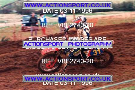 Photo: VBF2740-20 ActionSport Photography 03/11/1996 AMCA Southam MXC - Badby _1_125Experts #31
