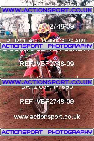 Photo: VBF2748-09 ActionSport Photography 03/11/1996 AMCA Southam MXC - Badby _5_250-750Juniors #73