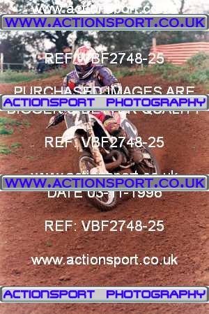 Photo: VBF2748-25 ActionSport Photography 03/11/1996 AMCA Southam MXC - Badby _5_250-750Juniors #2