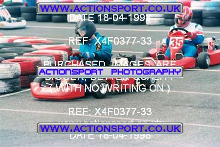 Photo: X4F0377-33 ActionSport Photography 18/04/1998 F6 Karting - Port Richborough _6_SeniorProKart_SeniorProKartLight #2