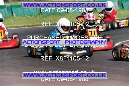Photo: X8F1105-12 ActionSport Photography 09/08/1998 Kartmasters 98 - PFI Raceway _1_Cadets #79