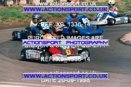 Photo: X9_1336-14 ActionSport Photography 20/09/1998 Shenington Kart Club  _3_JuniorTKM #80