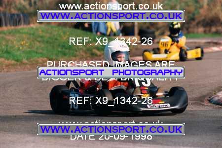 Photo: X9_1342-26 ActionSport Photography 20/09/1998 Shenington Kart Club  _1_Cadets #75