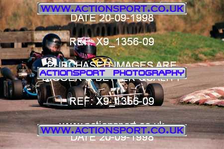 Photo: X9_1356-09 ActionSport Photography 20/09/1998 Shenington Kart Club  _6_250Gearbox #32