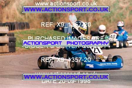 Photo: X9_1357-20 ActionSport Photography 20/09/1998 Shenington Kart Club  _7_ICA #21