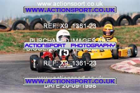 Photo: X9_1361-23 ActionSport Photography 20/09/1998 Shenington Kart Club  _1_Cadets #75