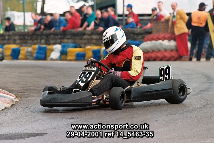 Sample image from 29/04/2001 Matchams Kart Club - Matchams Park