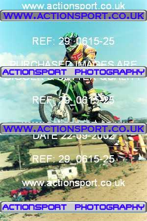 Photo: 29_0615-25 ActionSport Photography 22/09/2002 AMCA Worcester MCC - Tirley  _1_125Juniors #85
