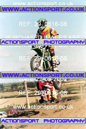 Photo: 29_0616-08 ActionSport Photography 22/09/2002 AMCA Worcester MCC - Tirley  _1_125Juniors #85