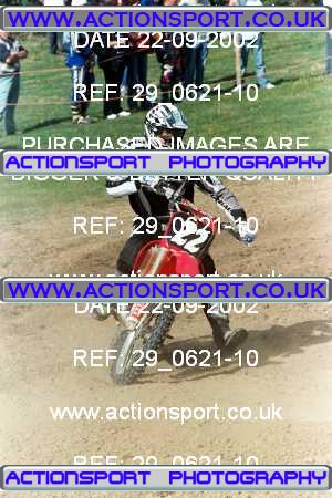 Photo: 29_0621-10 ActionSport Photography 22/09/2002 AMCA Worcester MCC - Tirley  _4_250-750Juniors #22