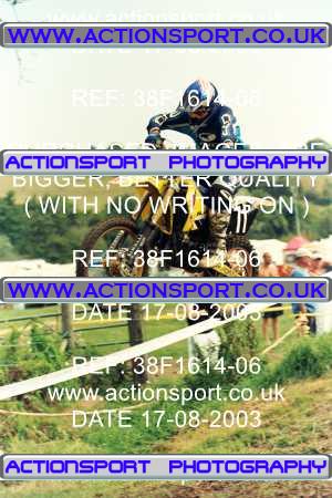 Photo: 38F1614-06 ActionSport Photography 17/08/2003 Moredon MX Aces of Motocross - Farleigh Castle _1_AMX-A #71