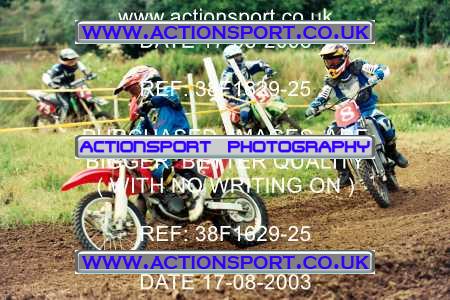 Photo: 38F1629-25 ActionSport Photography 17/08/2003 Moredon MX Aces of Motocross - Farleigh Castle _5_SW85s #77