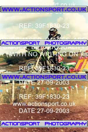 Photo: 39F1830-23 ActionSport Photography 26-27/09/2003 ACU BYMX Team Event - Polesworth _3_SW85s #29