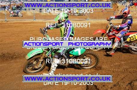 Photo: 310B0091 ActionSport Photography 18,19/10/2003 Weston Beach Race  _2_Solos #7