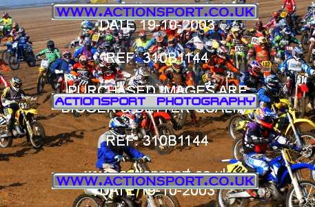 Photo: 310B1144 ActionSport Photography 18,19/10/2003 Weston Beach Race  _2_Solos #597