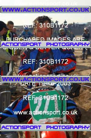 Photo: 310B1172 ActionSport Photography 18,19/10/2003 Weston Beach Race  _2_Solos #271