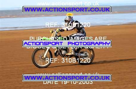 Photo: 310B1220 ActionSport Photography 18,19/10/2003 Weston Beach Race  _2_Solos #43