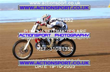Photo: 310B1352 ActionSport Photography 18,19/10/2003 Weston Beach Race  _2_Solos #813