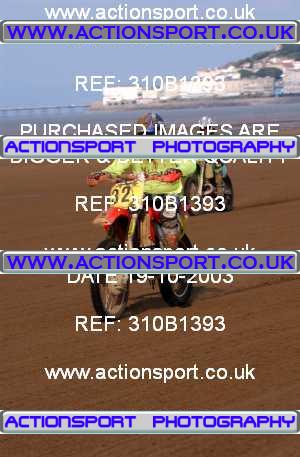 Photo: 310B1393 ActionSport Photography 18,19/10/2003 Weston Beach Race  _2_Solos #32