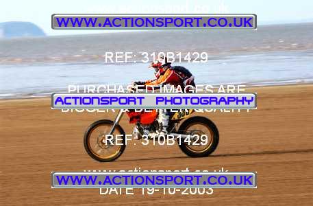 Photo: 310B1429 ActionSport Photography 18,19/10/2003 Weston Beach Race  _2_Solos #335