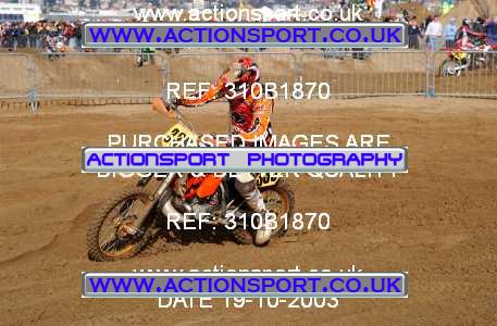 Photo: 310B1870 ActionSport Photography 18,19/10/2003 Weston Beach Race  _2_Solos #335