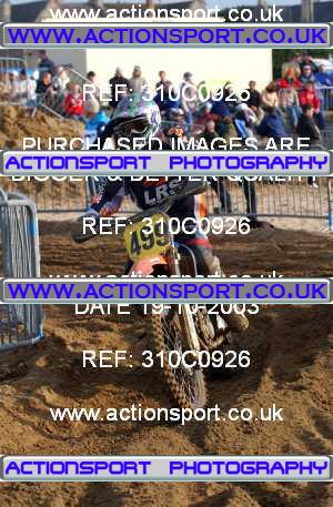 Photo: 310C0926 ActionSport Photography 18,19/10/2003 Weston Beach Race  _2_Solos #499