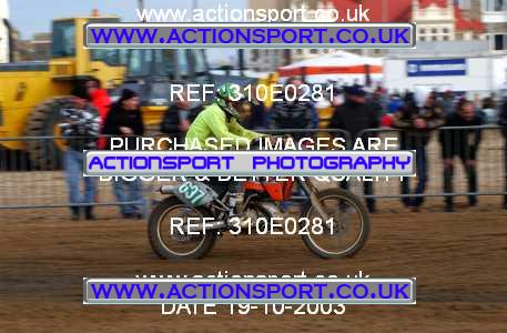 Photo: 310E0281 ActionSport Photography 18,19/10/2003 Weston Beach Race  _2_Solos #637