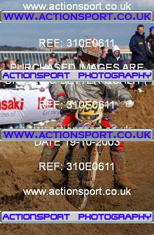 Photo: 310E0611 ActionSport Photography 18,19/10/2003 Weston Beach Race  _2_Solos #664