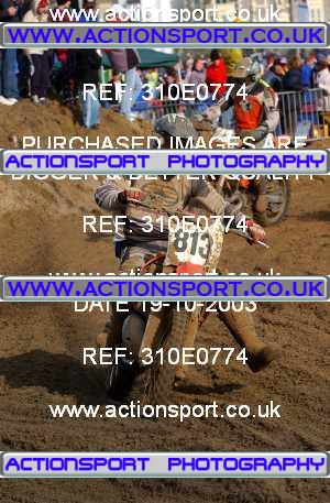 Photo: 310E0774 ActionSport Photography 18,19/10/2003 Weston Beach Race  _2_Solos #813