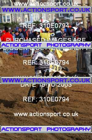 Photo: 310E0794 ActionSport Photography 18,19/10/2003 Weston Beach Race  _2_Solos #538
