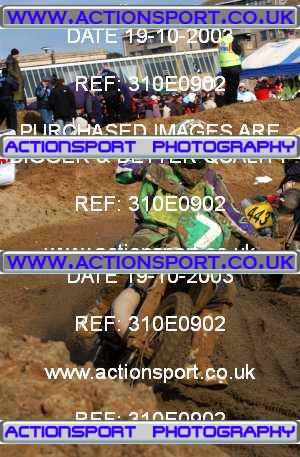 Photo: 310E0902 ActionSport Photography 18,19/10/2003 Weston Beach Race  _2_Solos #7