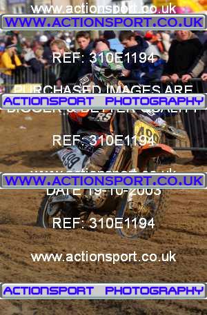 Photo: 310E1194 ActionSport Photography 18,19/10/2003 Weston Beach Race  _2_Solos #499