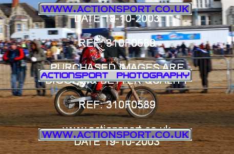 Photo: 310F0589 ActionSport Photography 18,19/10/2003 Weston Beach Race  _2_Solos #216