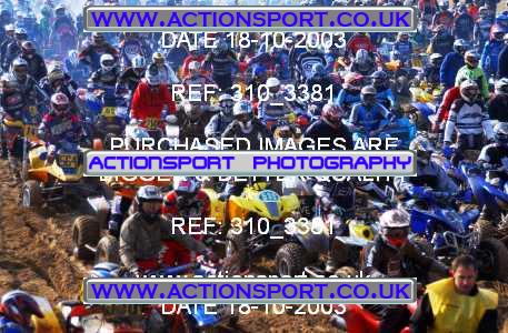 Photo: 310_3381 ActionSport Photography 18,19/10/2003 Weston Beach Race  _1_QuadsAndSidecars #530