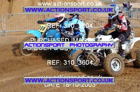 Photo: 310_3604 ActionSport Photography 18,19/10/2003 Weston Beach Race  _1_QuadsAndSidecars #108