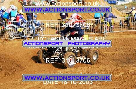 Photo: 310_3706 ActionSport Photography 18,19/10/2003 Weston Beach Race  _1_QuadsAndSidecars #219