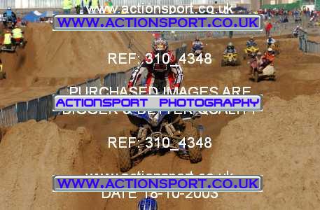 Photo: 310_4348 ActionSport Photography 18,19/10/2003 Weston Beach Race  _1_QuadsAndSidecars #7