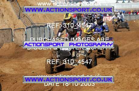 Photo: 310_4547 ActionSport Photography 18,19/10/2003 Weston Beach Race  _1_QuadsAndSidecars #219