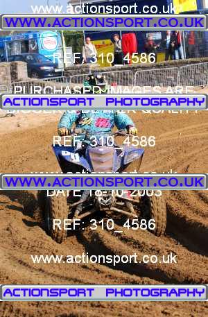 Photo: 310_4586 ActionSport Photography 18,19/10/2003 Weston Beach Race  _1_QuadsAndSidecars #60