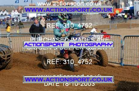 Photo: 310_4752 ActionSport Photography 18,19/10/2003 Weston Beach Race  _1_QuadsAndSidecars #60