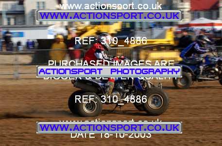 Photo: 310_4886 ActionSport Photography 18,19/10/2003 Weston Beach Race  _1_QuadsAndSidecars #7