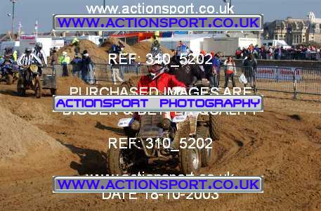 Photo: 310_5202 ActionSport Photography 18,19/10/2003 Weston Beach Race  _1_QuadsAndSidecars #214