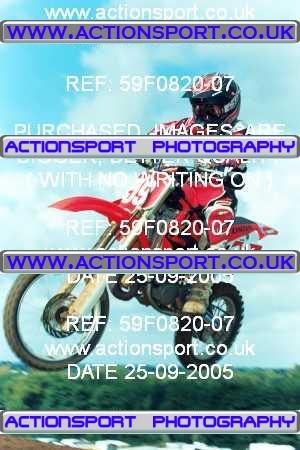 Photo: 59F0820-07 ActionSport Photography 25/09/2005 Portsmouth MXC - Culham _4_SW85s #159