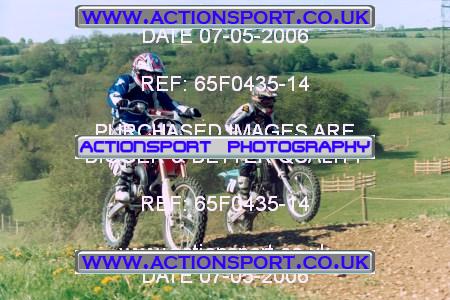 Photo: 65F0435-14 ActionSport Photography 07/05/2006 AMCA Dursley DMCC - Nympsfield  _4_InterJuniors #70