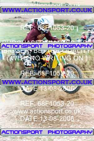 Photo: 68F1053-20 ActionSport Photography 13/08/2006 AMCA Devizes MC - West Kennett  _0_JuniorsPractice #285