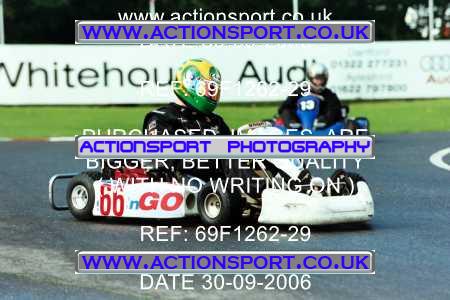 Photo: 69F1262-29 ActionSport Photography 30/09/2006 F6 Karting - Buckmore Park _4_SeniorProKart-SeniorModified #66